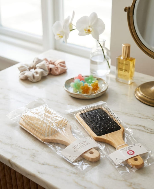 WOODEN HAIR BRUSH