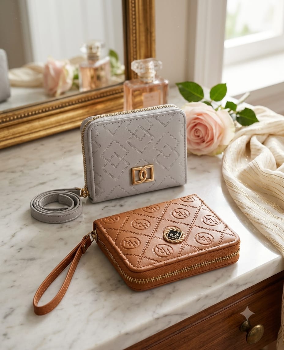 QUILTED MINI WALLET